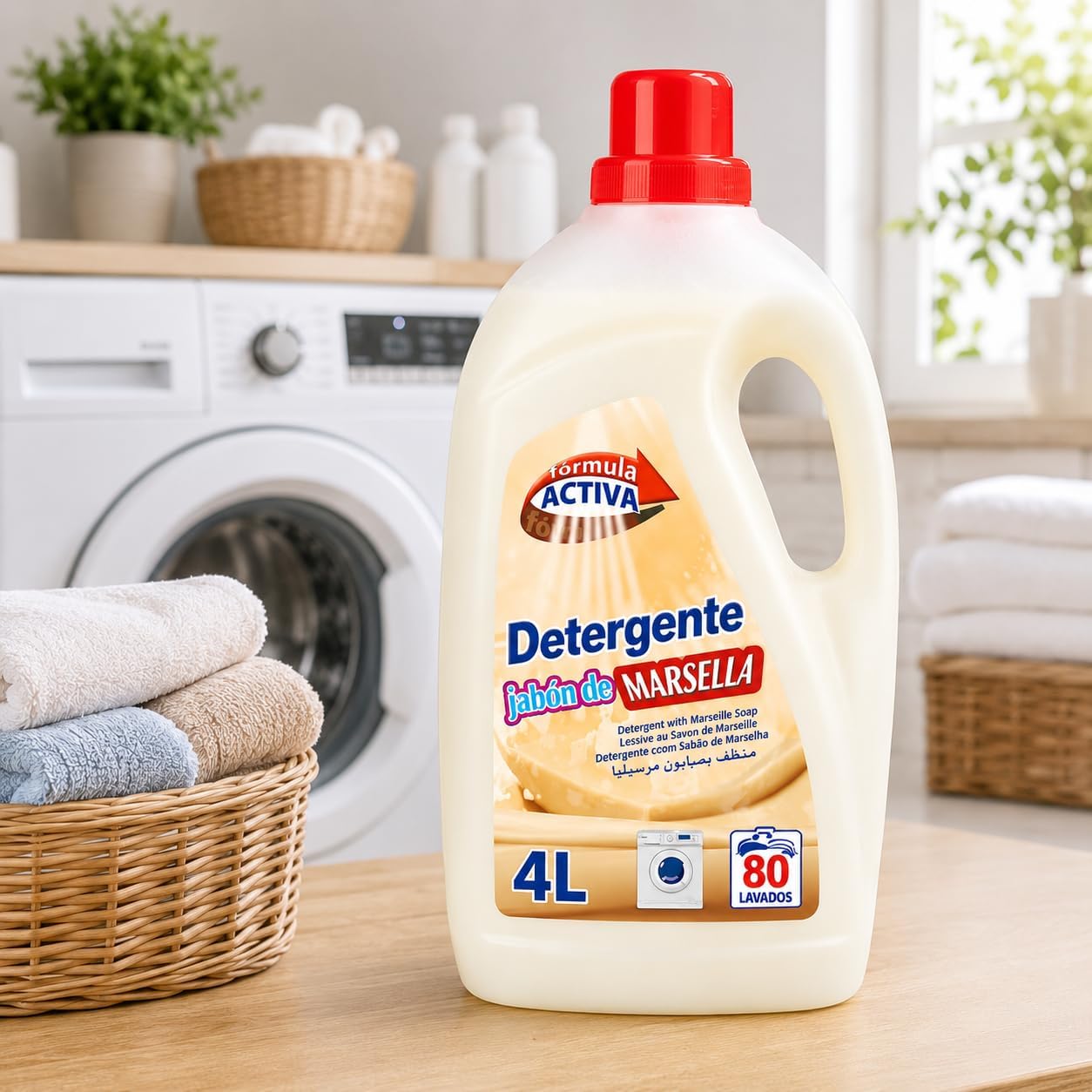 Detergente Lavadora Líquido Formato 4 Litros - Imagen 5