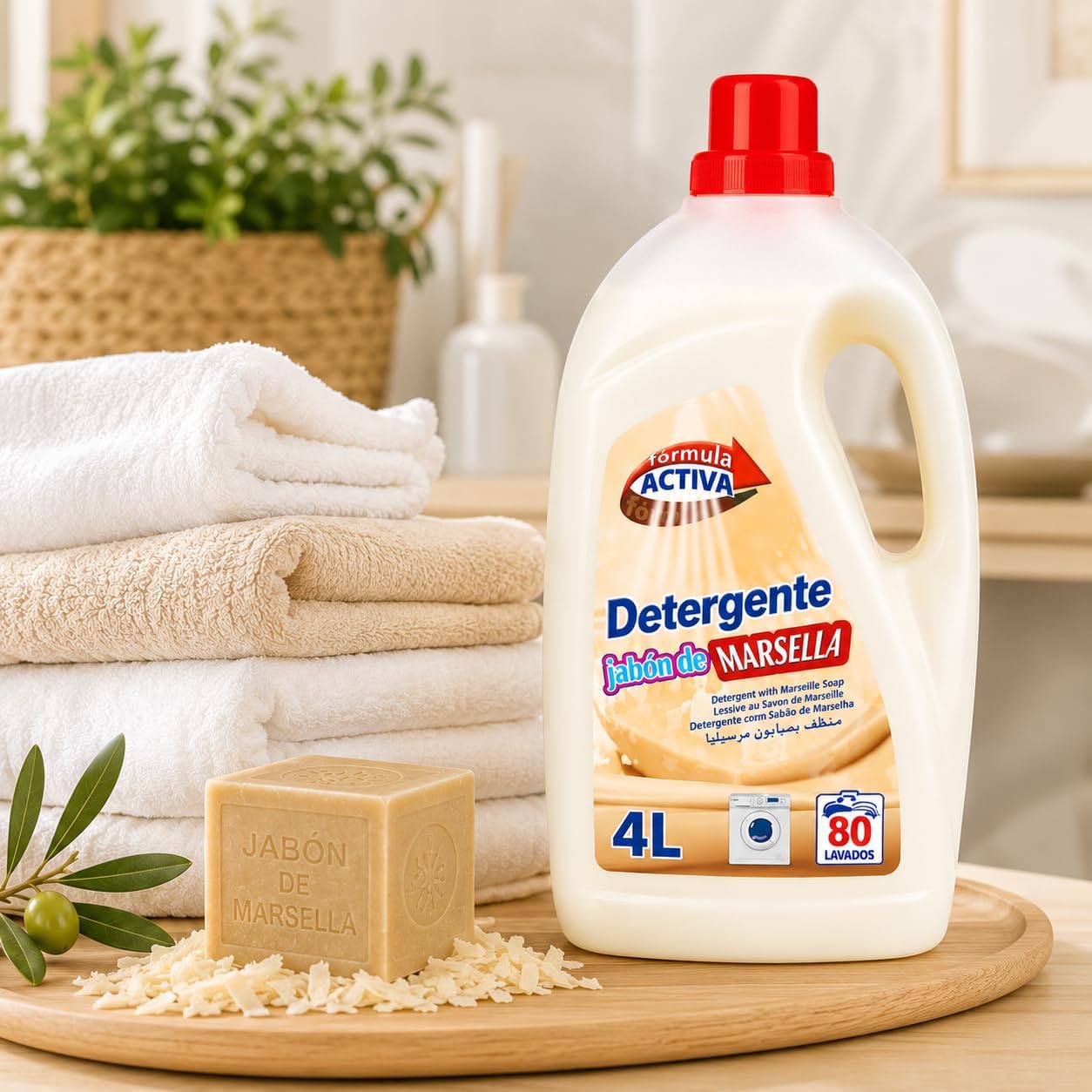 Detergente Lavadora Líquido Formato 4 Litros - Imagen 4