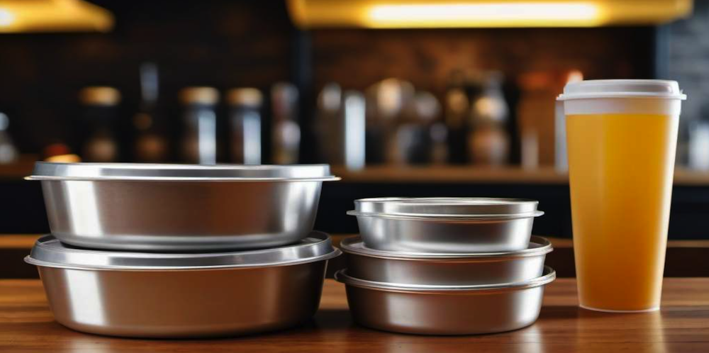 Envases takeaway de plastico o aluminio