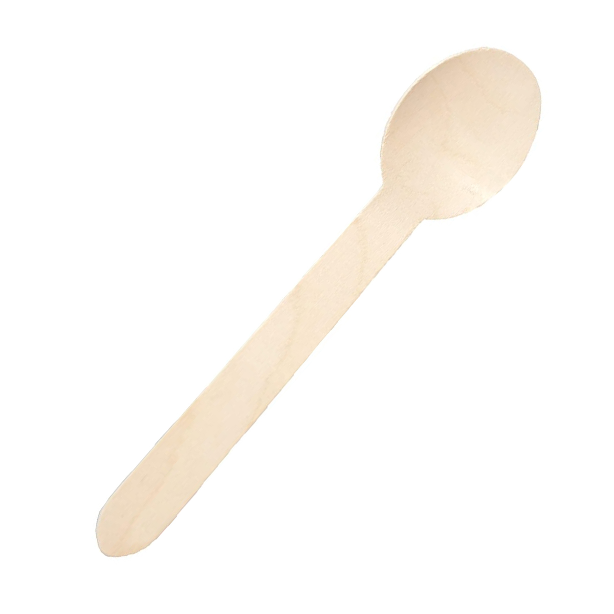 cuchara de madera desechable