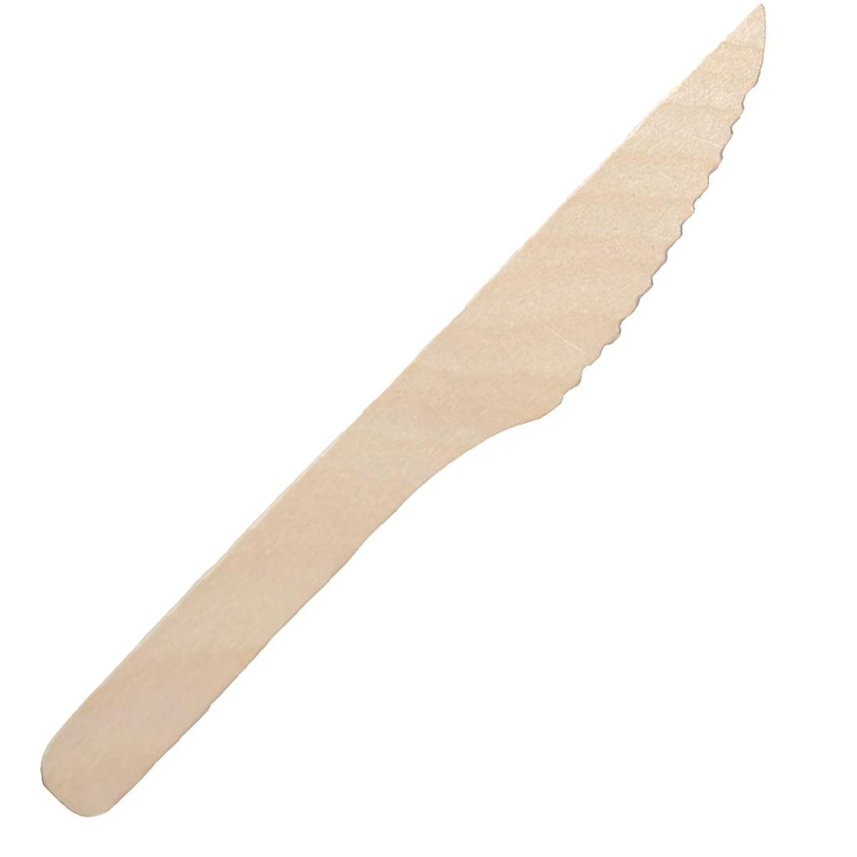 cuchillo de madera desechable